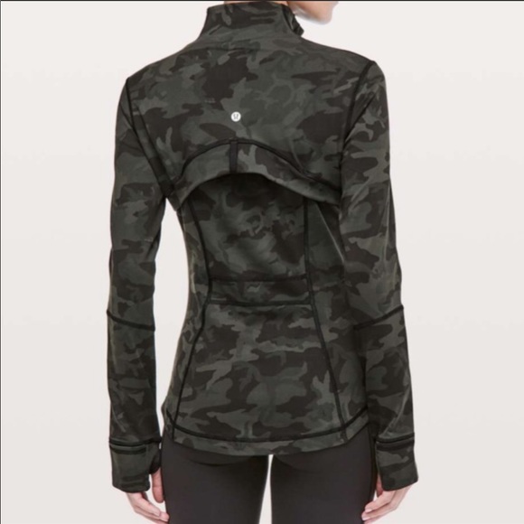 lululemon athletica Jackets & Blazers - Lulu🍋 Green Camo Define Jacket size 6 EUC